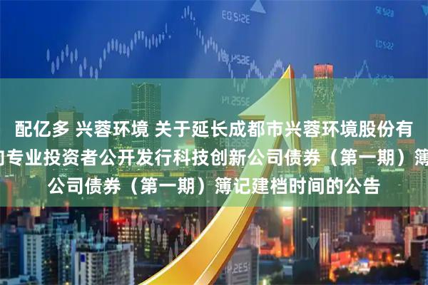 配亿多 兴蓉环境 关于延长成都市兴蓉环境股份有限公司2025年面向专业投资者公开发行科技创新公司债券（第一期）簿记建档时间的公告